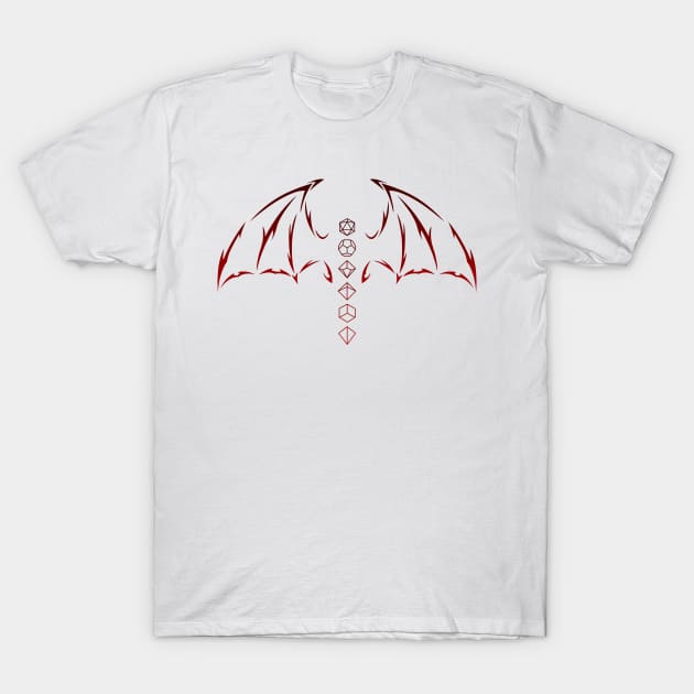 dragonic dice T-Shirt by katanaballs